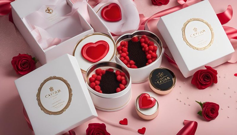 هدیه ولنتاین خاویار valentine's day caviar