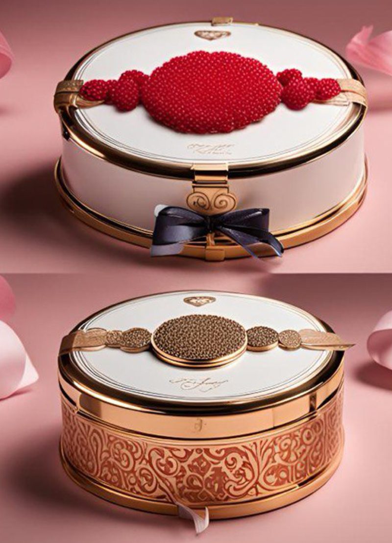 هدیه ولنتاین خاویار valentine's day caviar